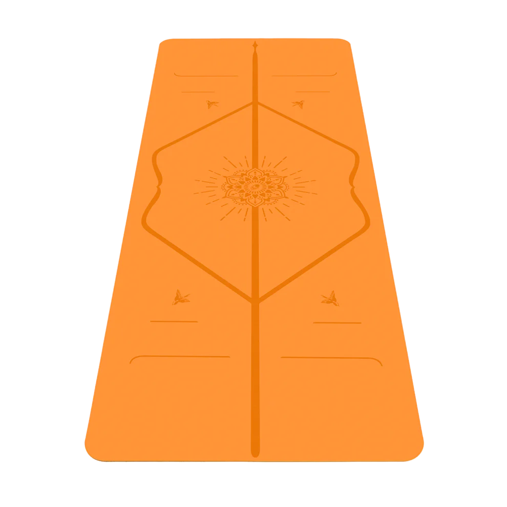 Liforme Expressions prostirka za jogu, Orange Happiness
